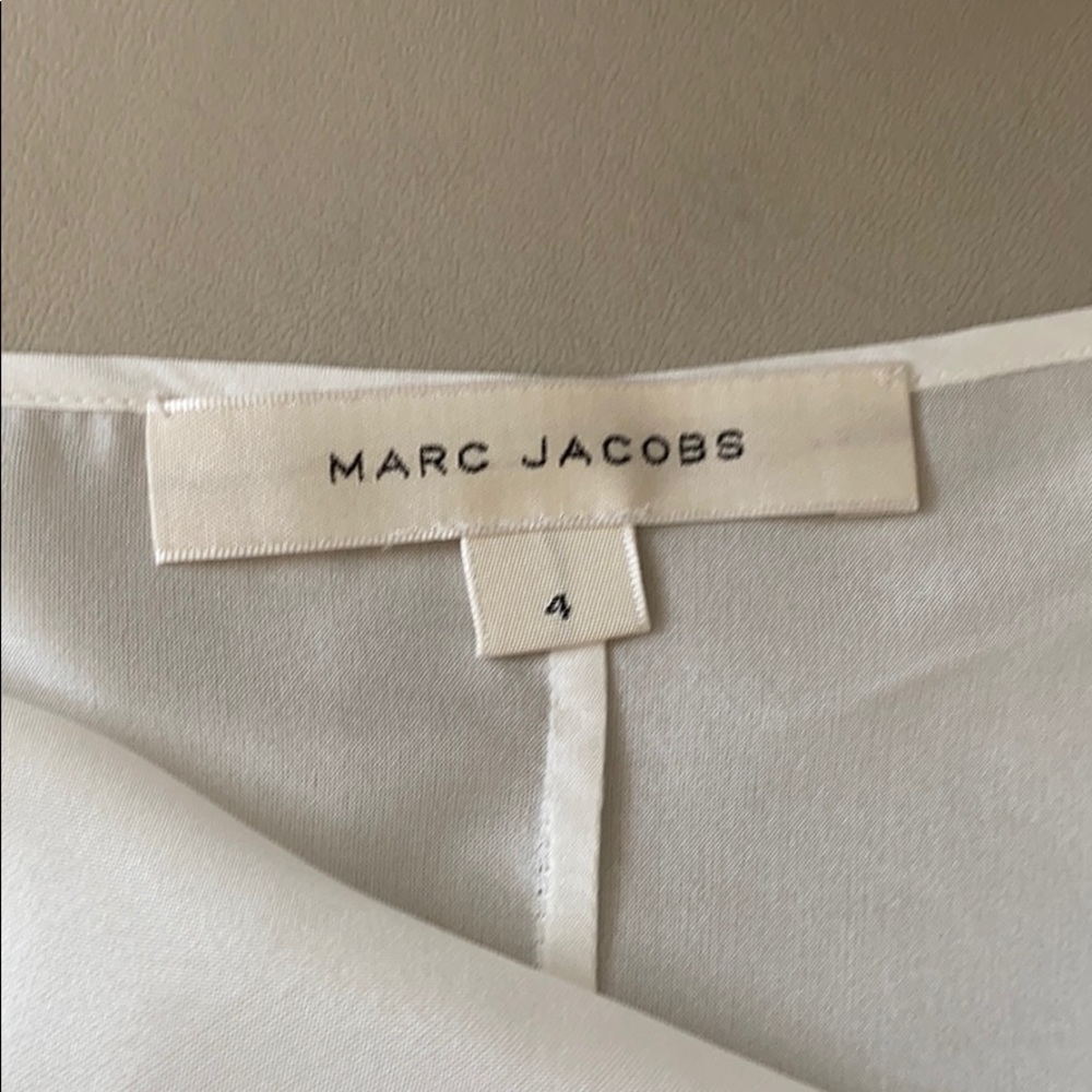 Marc Jacobs white cotton dress with slip - Picture 10 of 10